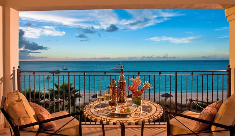 BTC Italian Oceanfront Concierge Family Suite With Kids Room View from the Balcony